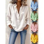 Women's shirt European and American Women's Shirts